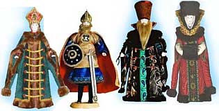 костюмы персонажей российского царского двора до 18 века