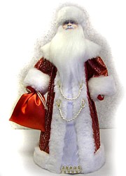 кукла-конфетница дед Мороз подарочная упаковка